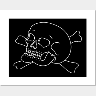 Homeschool skull tattoo Posters and Art